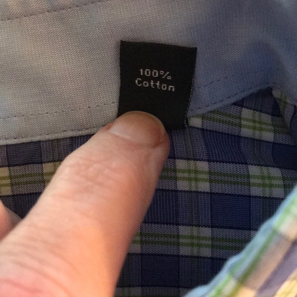 Nautica Long Sleeve Shirt Size 17 34-35 - Picture 5 of 5